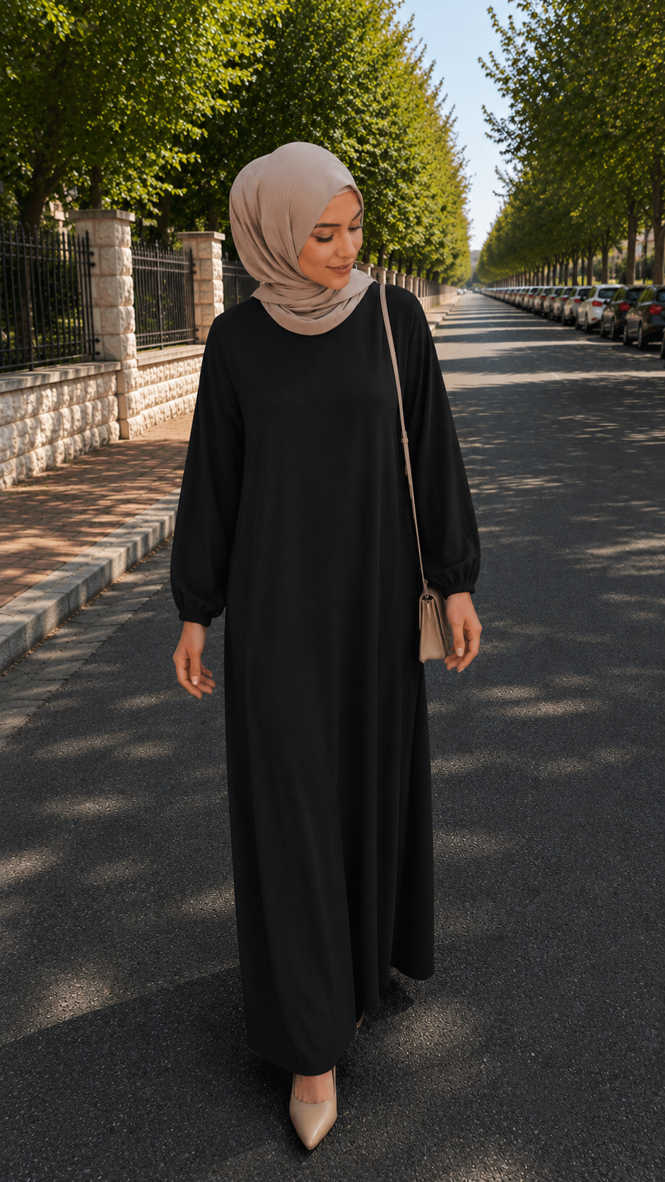 Daily use single abaya
