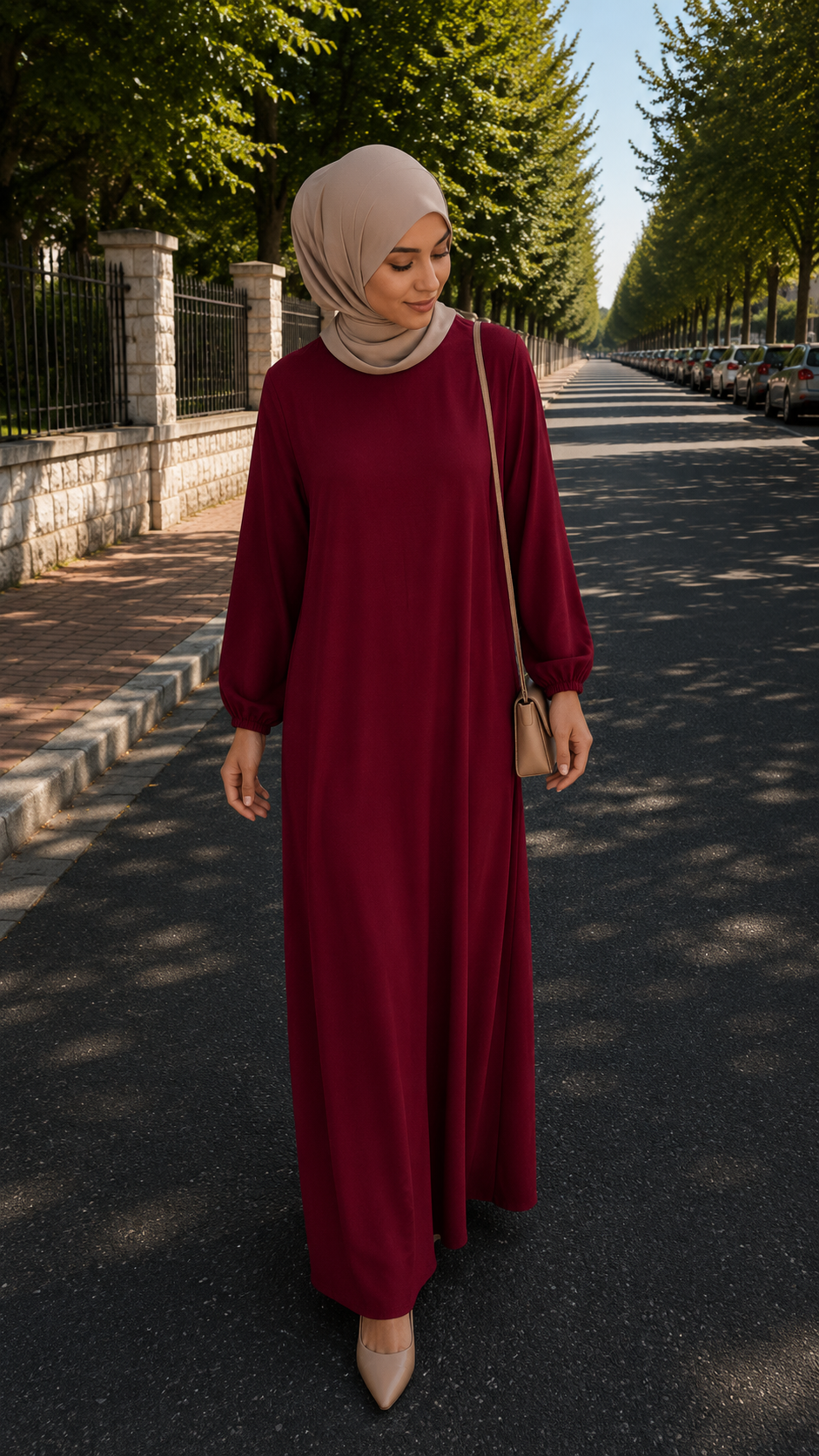 Daily use single abaya